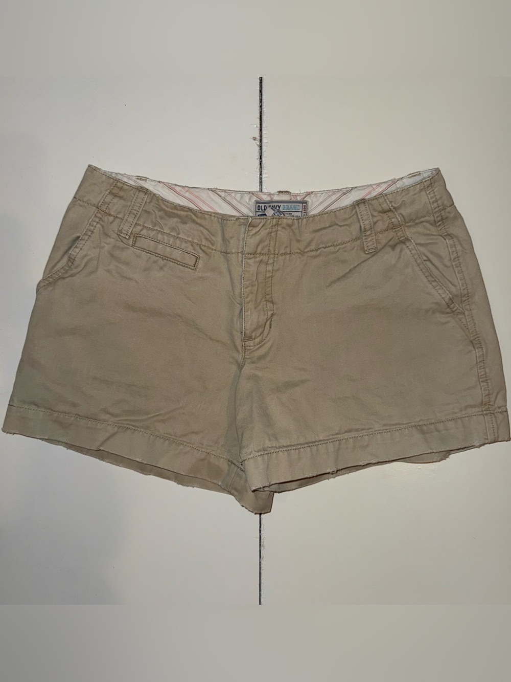 Old Navy Women's Tan Chino Bermuda Shorts